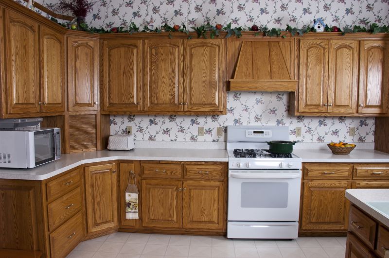 Oak Kitchen Cabinet Repair